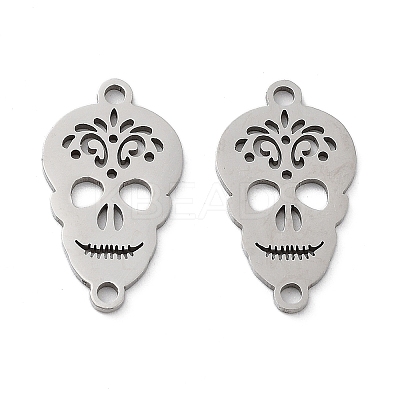 Non-Tarnish 201 Stainless Steel Connector Charms STAS-A090-15P-1