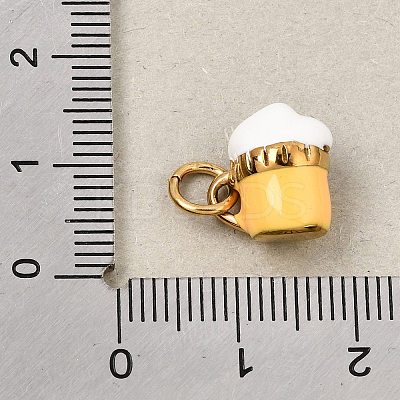 304 Stainless Steel Enamel Pendants SA-CBA5CD0-33G-1
