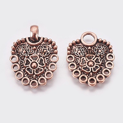 Eco-Friendly Zinc Alloy Hook Clasps LS-PALLOY-WH0031-02R-1