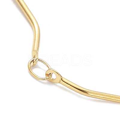 Ion Plating(IP) 304 Stainless Steel Twist Bar Link Chain Bracelet BJEW-K226-06G-1