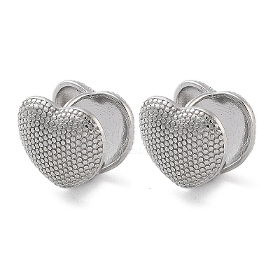 Non-Tarnish 304 Stainless Steel Hoop Earrings EJEW-P258-35P-1