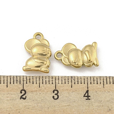 Ion Plating(IP) 304 Stainless Steel Charms STAS-I307-539G-1