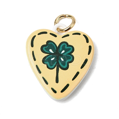 Printing 304 Stainless Steel Pendants STAS-K304-12H-G-1
