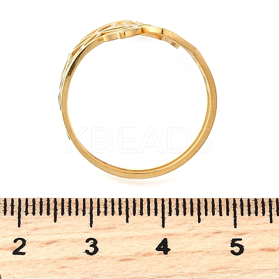 304 Stainless Steel Cuff Rings RJEW-S628-09G-1