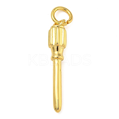 Rack Plating Brass Pendants KK-Z063-30H-G-1
