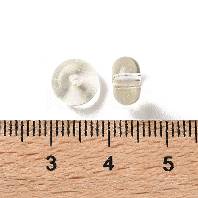 Baking Paint Transparent Glass Beads DGLA-S116-01E-1
