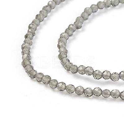Transparent Glass Beads Strands GLAA-F094-A05-1