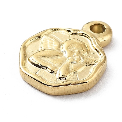 304 Stainless Steel Charms LS-STAS-K271-03G-1