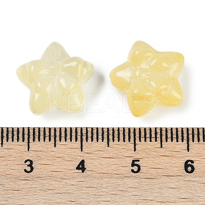 Transparent Spray Paint Glass Beads X1-GLAA-H035-02D-1