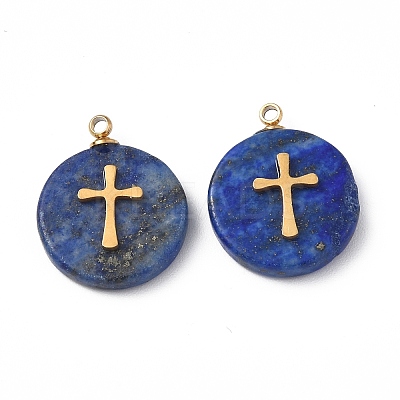 Natural Lapis Lazuli Pendants STAS-C064-VC862-1