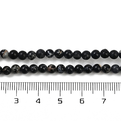 Dyed Natural Regalite/Imperial Jasper/Sea Sediment Jasper Beads Strands G-B124-C04-12-1