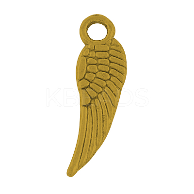 Tibetan Style Alloy Wing Charms LS-TIBEP-3344-AG-NR-1