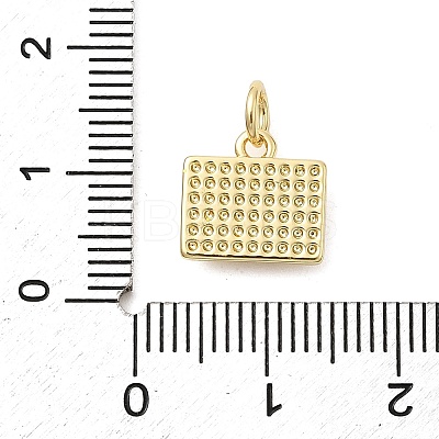 Brass Enamel Charms KK-P338-31G-01-1