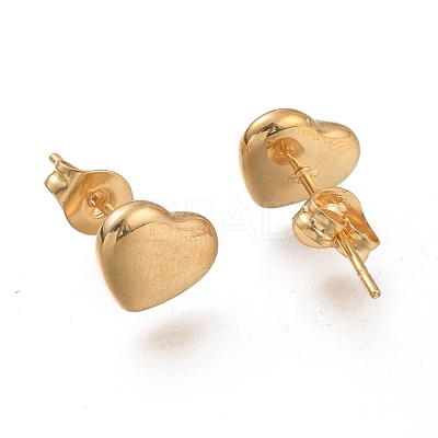 Heart 304 Stainless Steel Jewelry Sets SJEW-M097-13G-1