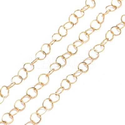 PVD Vacuum Plating 304 Stainless Steel Rolo Chains CHS-F011-05A-G-1