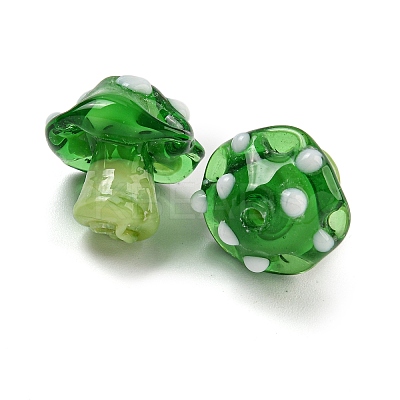 Handmade Bumpy Lampwork Beads X-LAMP-S067-01D-1