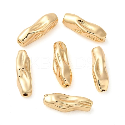 Brass Textured Beads KK-M270-13G-1