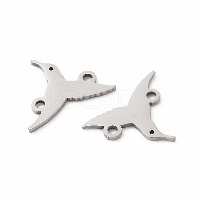Non-Tarnish 201 Stainless Steel Connector Charms STAS-K251-086P-1