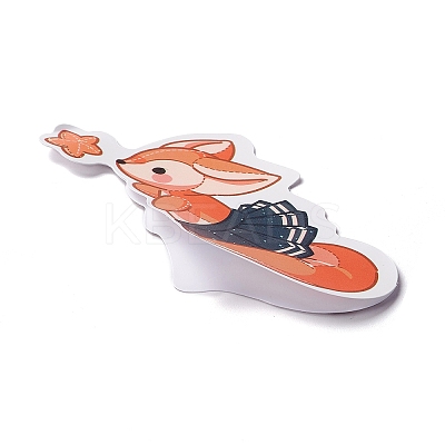 Fox Paper Stickers Set X-DIY-M031-41-1