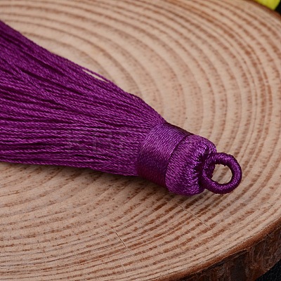 Nylon Tassel Big Pendant Decorations X-NWIR-I003-03-1