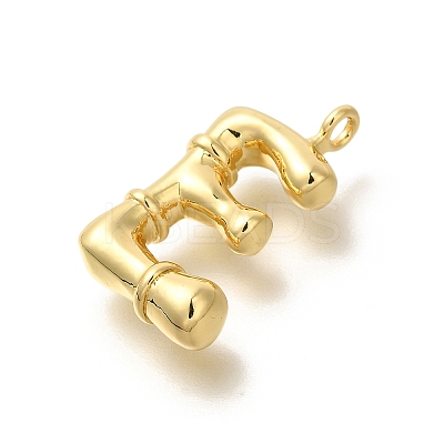 Rack Plating Brass Pendants KK-I722-08G-E-1