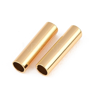SHEGRACE Brass Tube Beads XGRPCP117-254G-1