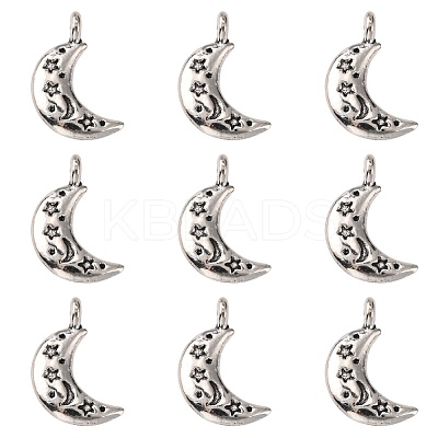 Tibetan Style Alloy Pendants TIBEP-S299-27AS-RS-1