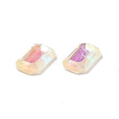 Flat Back Resin Rhinestone Cabochons MRMJ-T047-07C-1