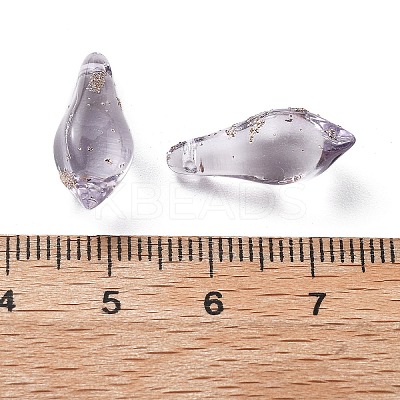 Handmade Gold Sand Lampwork Beads LAMP-M024-01D-1