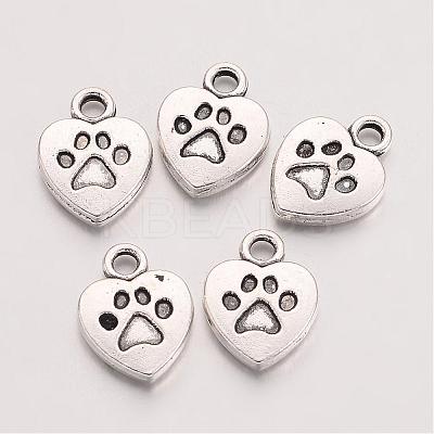 Tibetan Style Alloy Charms TIBEP-S291-19-RS-1