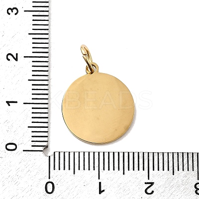 304 Stainless Steel Pendants STAS-B102-09E-G-1