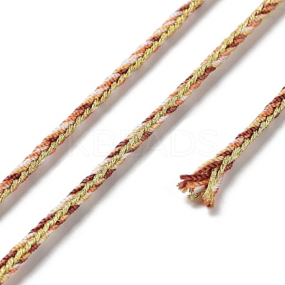 14M Two Tone Polyester Braided Cord OCOR-G015-02A-01-1