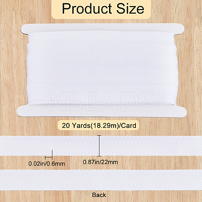 20 Yards Polypropylene Twill Tape Ribbon OCOR-GF0002-95A-1