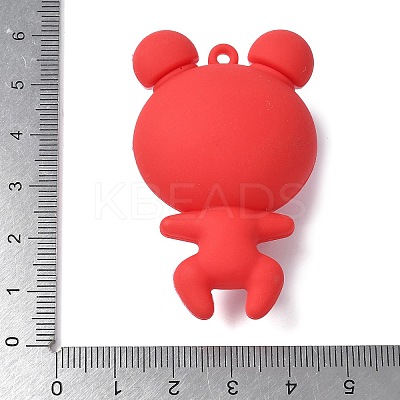 PVC Plastic Pendants KY-P020-A03-1