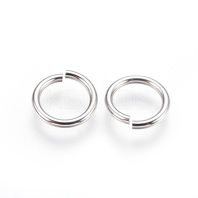 Tarnish Resistant 304 Stainless Steel Saw Cut Open Jump Rings STAS-P212-24P-01-1