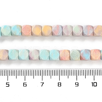 Natural Rainbow Alashan Agate Beads Strands G-NH0022-L01-01-1