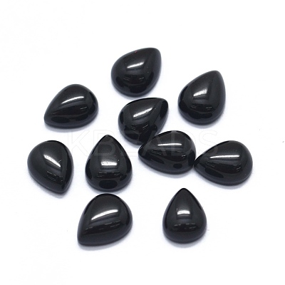Natural Obsidian Cabochons X-G-O175-22-10-1