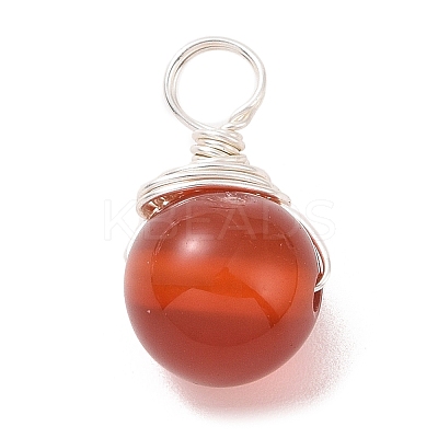 Natural Mixed Stone Pendants PALLOY-JF02102-01-1