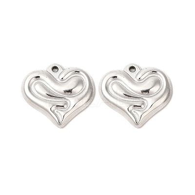 Non-Tarnish 304 Stainless Steel Pendants STAS-L268-032P-1