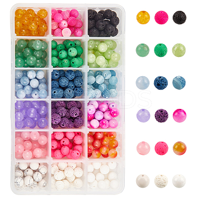 Gemstone Beads G-NB0001-37-8mm-1