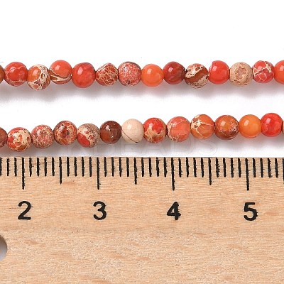 Dyed Natural Regalite/Imperial Jasper/Sea Sediment Jasper Beads Strands G-B124-C05-03-1