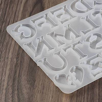 Letter A~Z & Heart DIY Silicone Pendant Molds LS-SIMO-G010-09-1