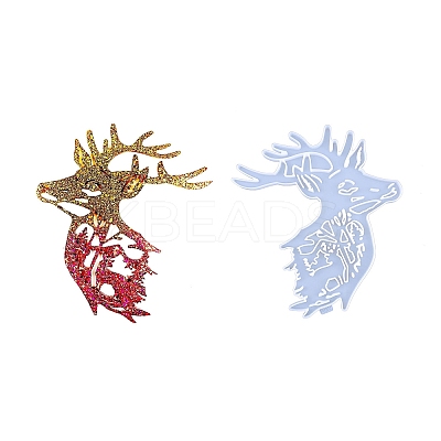 DIY Christmas Theme Display Decoration Food Grade Silicone Molds XMAS-PW0001-030A-1