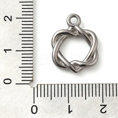 304 Stainless Steel Pendants STAS-M070-03P-1