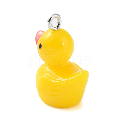 Opaque Resin Pendants RESI-Z014-01O-1