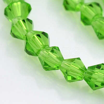 Bicone Glass Beads Strands EGLA-P016-4mm-05-1