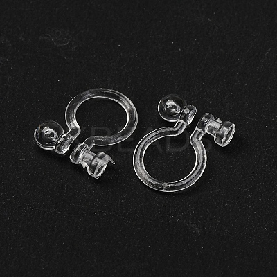 Silicone Clip-on Earring Findings FIND-K019-01A-1