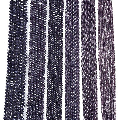 Electroplate Glass Beads Strands EGLA-A044-P3mm-A11-1