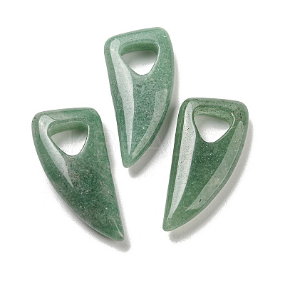 Natural Green Aventurine Pendants G-M417-03B-1