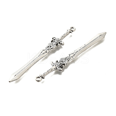 Tibetan Style Alloy Big Pendants FIND-G078-32D-AS-1